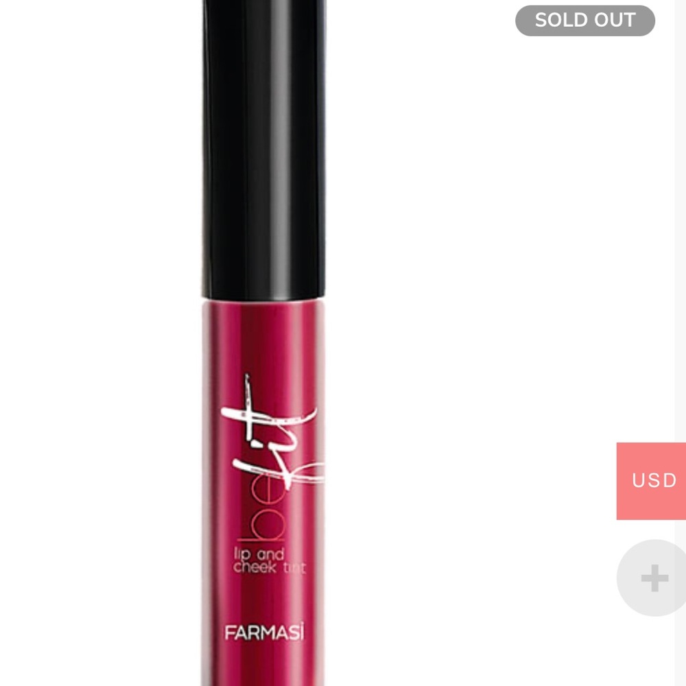 3 for $15 SALE New! FARMASI Be Fit Lip & Cheek Tint 6 ML, Sold out